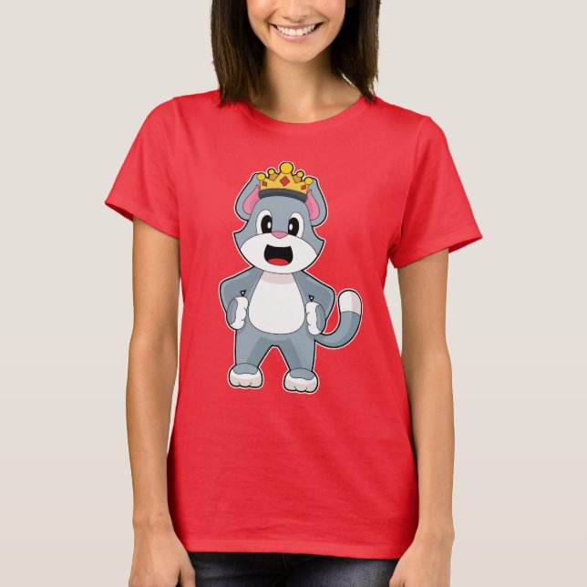 Camiseta Corona de gato (Anverso)