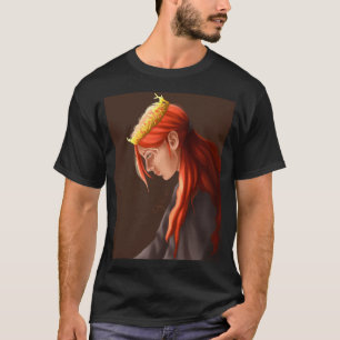 Camiseta Corona de huesos dorados