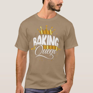 Camiseta Corona de la Reina de la Bake Baking