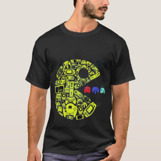 Camiseta Corona de Navidad de Juegos Retro