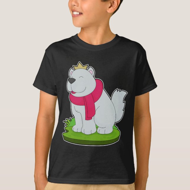 Camiseta Corona de Perro Príncipe (Anverso)