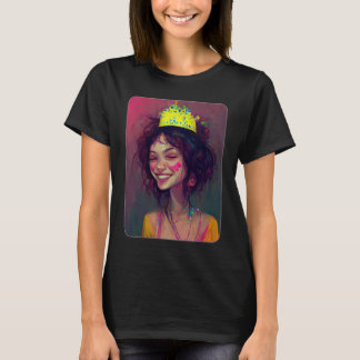 Camiseta Corona de Princesa de la Fiesta Celebración Divert