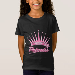 Camiseta Corona de princesas rosadas