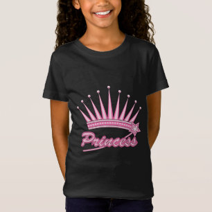 Camiseta Corona de princesas rosadas