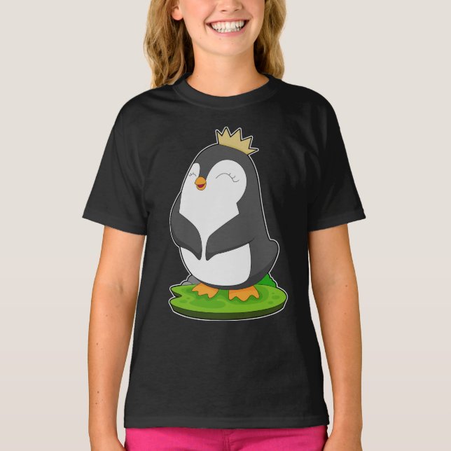 Camiseta Corona de Reina del Pingüino (Anverso)