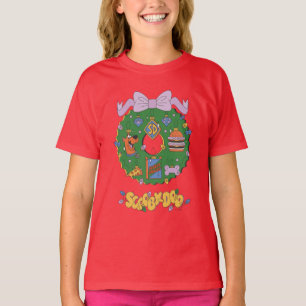 Camiseta Corona de Snack Navideños de Scooby-Doo Gráfica
