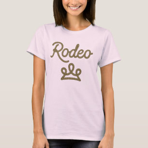 Camiseta Corona de Tiara de Princesa Rodeo Country Occident