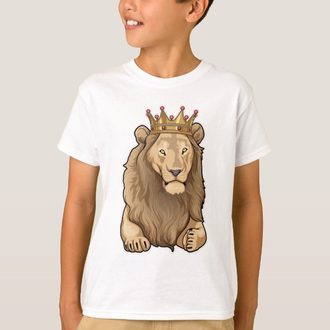 Camiseta Corona del Rey del León (Anverso)