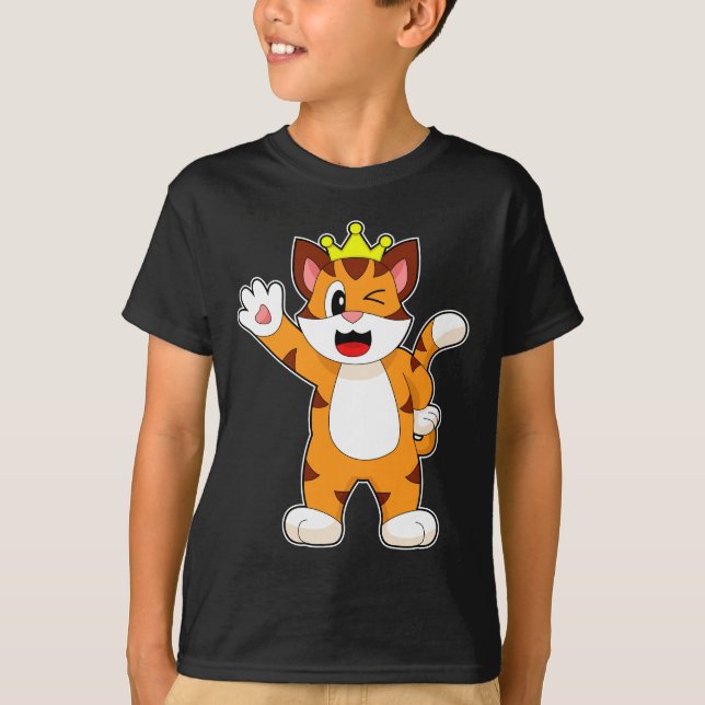 Camiseta Corona del Rey del Tigre (Anverso)