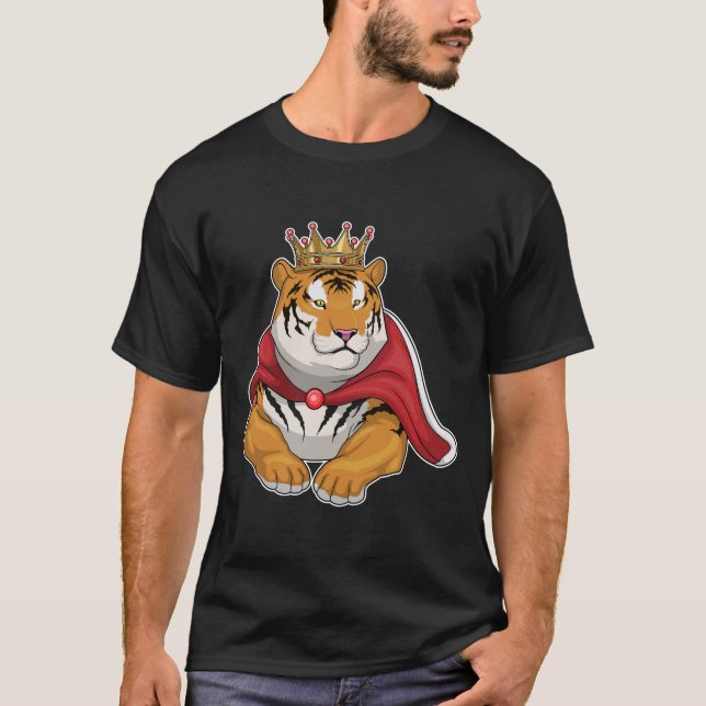 Camiseta Corona del Rey del Tigre (Anverso)