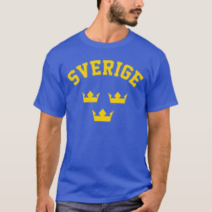 Camiseta corona del tre del sverige