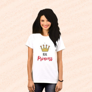 Camiseta Corona dorada