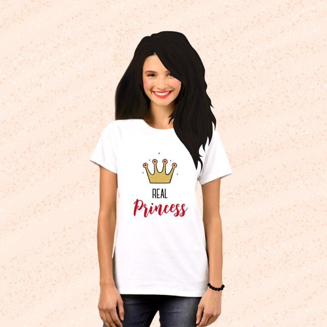 Camiseta Corona dorada (Subido por el creador)