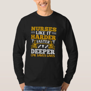Camiseta Corona Enfermeras - Como Más Duro