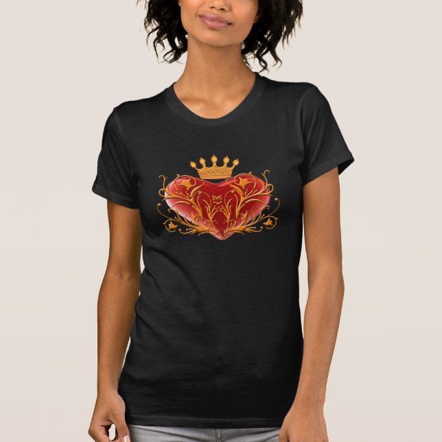 Camiseta Corona Filigrree Heart Shirt (Anverso)