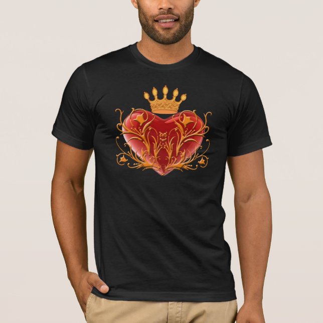 Camiseta Corona Filigrree Heart Shirt (Anverso)