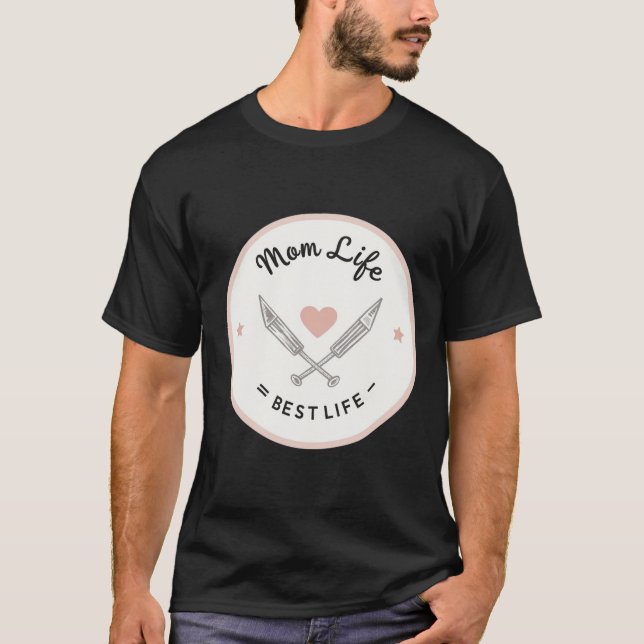 Camiseta Corona floral Amo a Mamá (Anverso)