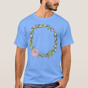 Camiseta Corona floral de boda I Ramo de novia estilo boho