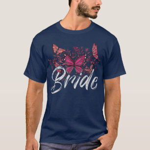 Camiseta Corona floral de dama de honor Boda Regalo nupcial