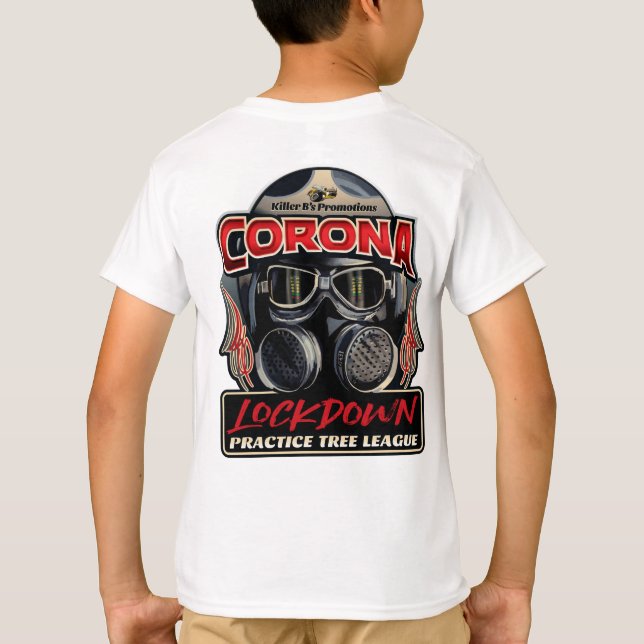 Camiseta Corona Lockdown Kids (Reverso)