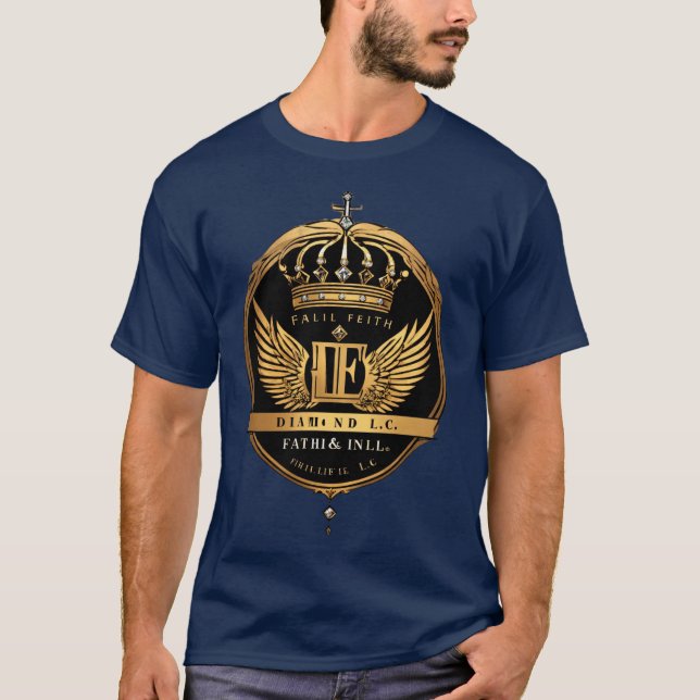 Camiseta corona majestuosa (Anverso)