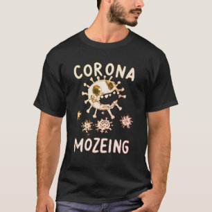 Camiseta Corona Mosaic Font Style T-shirt"