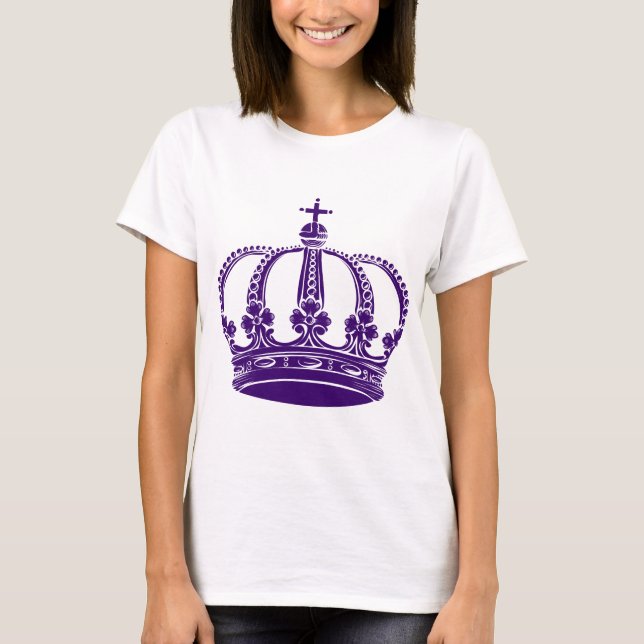 Camiseta Corona real 02 - Deep Purple (Anverso)