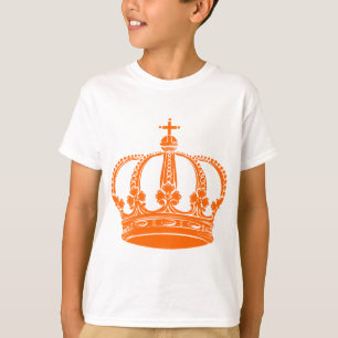 Camiseta Corona Real 02 - Naranja