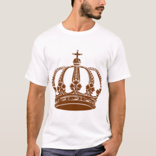 Camiseta Corona Real 02 - Nogal