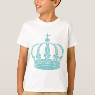 Camiseta Corona Real 02 - Verde azul claro