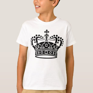 Camiseta Corona Real - Negro
