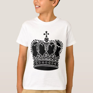 Camiseta Corona Real - Negro