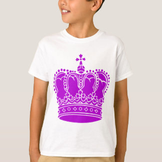 Camiseta Corona Real - Púrpura