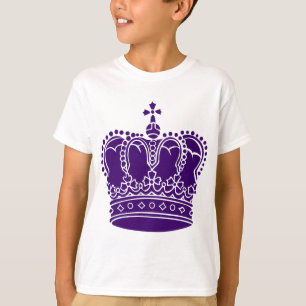 Camiseta Corona Real - Púrpura Profundo