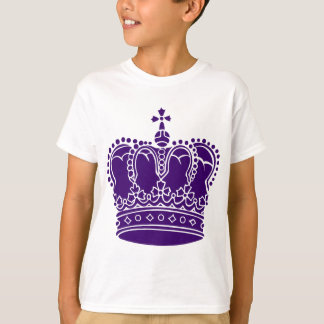 Camiseta Corona Real - Púrpura Profundo