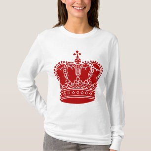 Camiseta Corona Real - Rojo Ruby