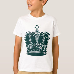 Camiseta Corona Real - Verde oscuro