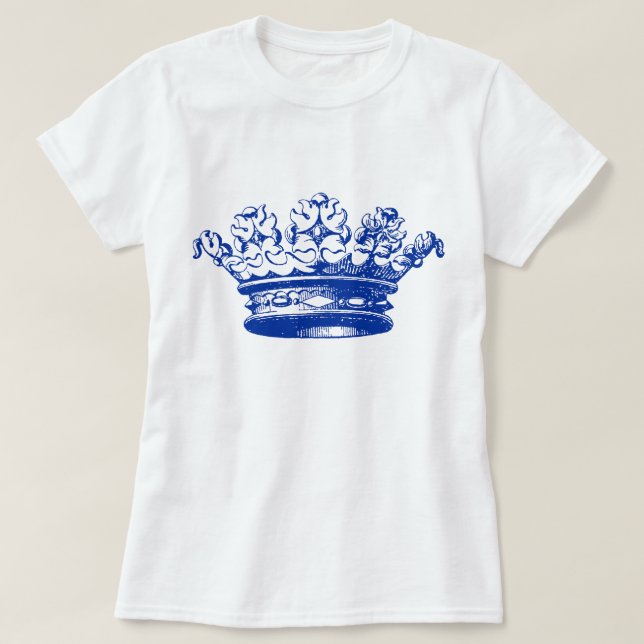 Camiseta Corona vintage - Armada (Diseño del anverso)