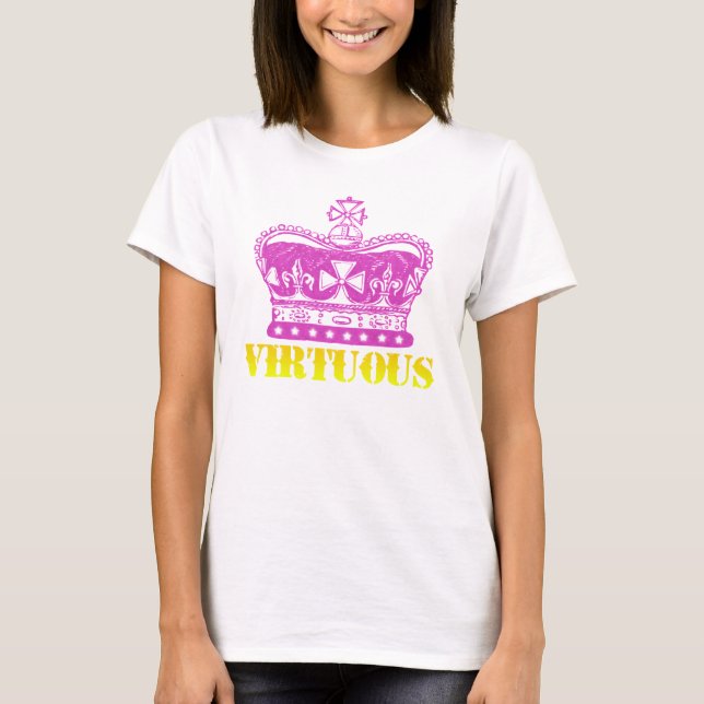 Camiseta corona virtuosa (Anverso)