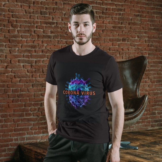 Camiseta Corona Virus T-Shirt (Subido por el creador)
