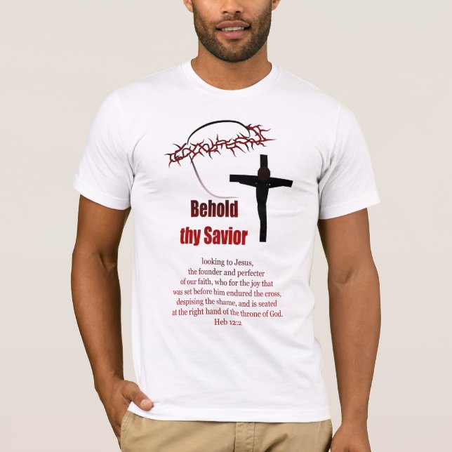 Camiseta Corona y cruz (Anverso)