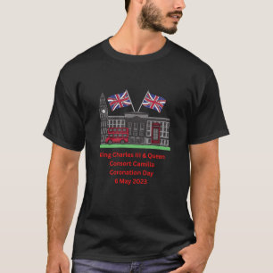 Camiseta Coronación de Camila del Rey Carlos y la Reina Con