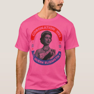 Camiseta Coronación de Elizabeth Vintage 1953