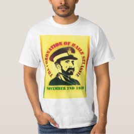 Camiseta Coronación de Haile Selassie