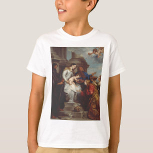 Camiseta Coronación de Santa Rosalía por Anthony van Dyck