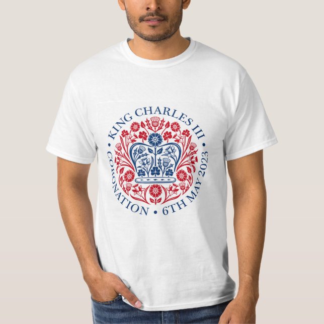 Camiseta Coronación del Rey Carlos III Emblem T-Shirt (Anverso)