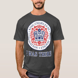 CAMISETA CORONACIÓN DEL REY CHARLES III YO ESTABA AHÍ