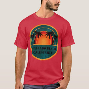 Camiseta Coronado Beach California Beach Retro Sunset