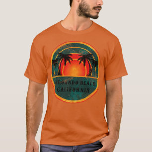 Camiseta Coronado Beach California Beach Vintage Retro Suns