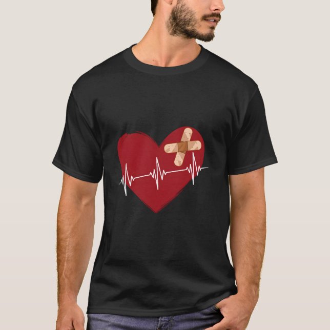 Camiseta Coronary Diseases Ery Bypass Open He Surgery Hebea (Anverso)